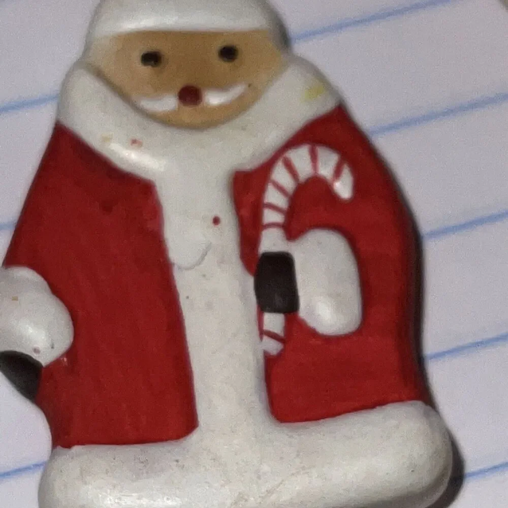 Russ Berrie Santa In A Reef 1992 Christmas Tree Ornament VGC # 5996